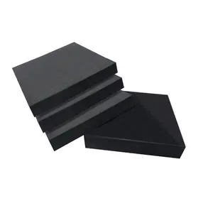 Rubber Block Black Nature Rubber Block For Machines Industrial Use