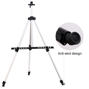 Trọng lượng nhẹ gấp giá vẽ, Transon kim loại vẽ tranh giá vẽ stand.160cm kim loại giá vẽ - Product Image 6