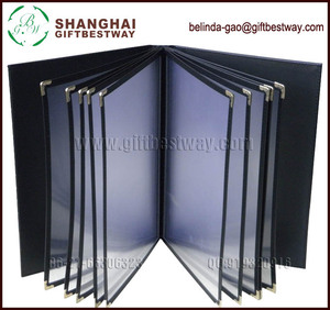 ที่มีคุณภาพสูงราคาโรงงานผู้ถือเมนูa4สำหรับrestauarnt, หนังสือเม, ความคิดสร้างสรรค์ของผู้ถือเมนู - Product Image 3