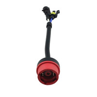 D2S D2C C2R D4S D4C D4R Xenon HID ampul soket tel tak kablo adaptörü dönüştürücü konnektörler D2S AMP sakladı bağlantı kabloları