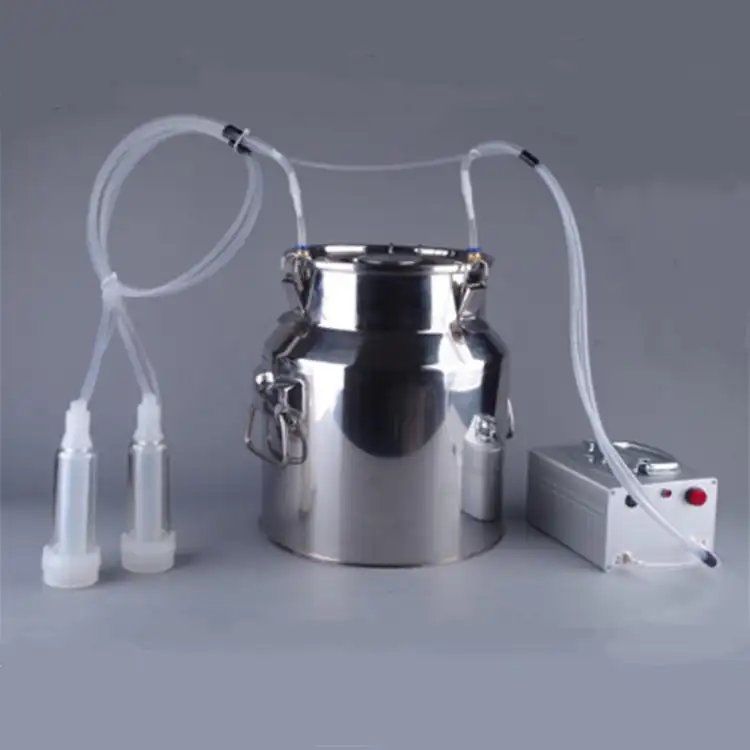 Миниатюрный вакуумный насос с питанием от аккумулятора, Молочная машина для коров
