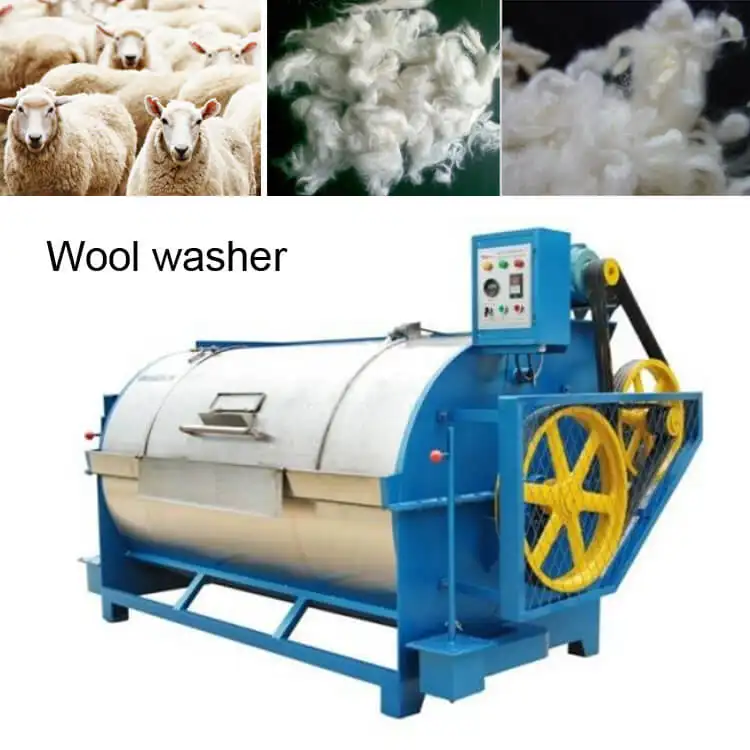 صوف الأغنام تجهيز خط إنتاج الآلات/ماكينة غسل صناعية آلة تنظيف الصوف
