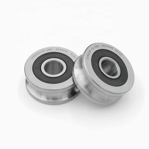 Kdd N PP 12*35*15.9Mm Rãnh Sâu Kim Con Lăn Vòng Bi U-Rãnh Đường Sắt Hướng Dẫn Bóng Vòng Bi 12Mm LFR5201-12 Theo Dõi Con Lăn - Product Image 4