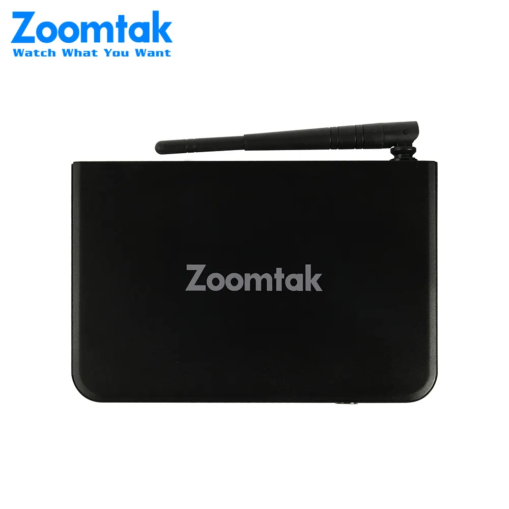 Zoomtak T8plus-2 flux tv box Android octa core tv box 4 K UHD Aml S912 xbmc hd media player réseau streamer arabe iptv boîte