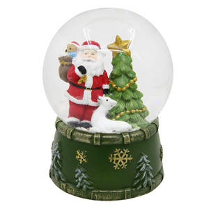 Venta directa de fábrica de encargo hecho a mano de Europa del estilo de la Navidad bola de nieve de <span class=keywords><strong>recuerdos</strong></span> de globo de nieve - Product Image 4