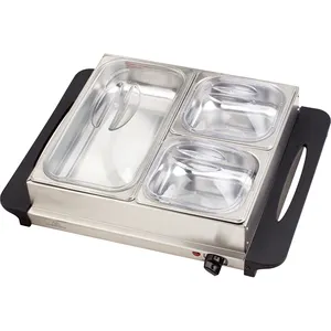 Nieuwe producten party gebruik rvs buffet server voedsel warmer lade