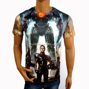 Camiseta Deportiva Sublimada Personalizada, Económica y a la Moda, Unisex, de Alta Calidad, Transpirable, Informal, de Punto, Manga Corta - Product Image 1