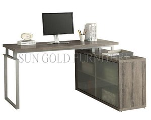 Estilo <span class=keywords><strong>Ikea</strong></span> Modern Soho escritorio de oficina de esquina con gabinete ( SZ-OD465 ) - Product Image 2