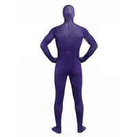 Purple Colors Full Bodysuit, Lycra Catsuit, Zentai Costume