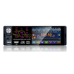 AM/FM/RDS 4.1 inch Capacitive Touch Screen Car Radio with USB IR Camera function MP5 Media Player 1 din car Stereo