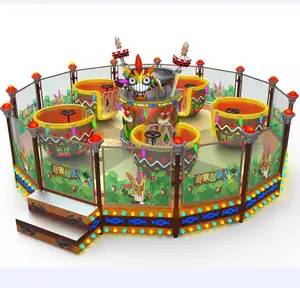 Novo design Shopping Crianças parques de diversões do kiddie passeios de carro Jinbo alegria bola spray de carro