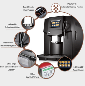 Macchina per Caffè <span class=keywords><strong>con</strong></span> <span class=keywords><strong>Macinacaffè</strong></span> Integrato, Nuovo Modello in ABS, Capacità 1 Tazza, Fabbrica Ningbo Hawk - Product Image 5