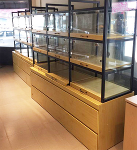 Cupcake Display Cabinet Good Design Bakery Showcase Wall Bread Display Cabinet