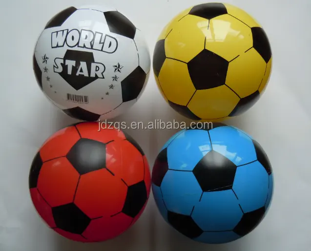 Bola Mainan Tiup Plastik PVC/Bola Mainan Sepak Bola