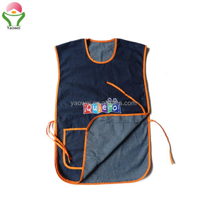 Gilet de travail durable et promotion, nouvelle mode 50 pièces, <span class=keywords><strong>tablier</strong></span> <span class=keywords><strong>personnalisé</strong></span> <span class=keywords><strong>brodé</strong></span> en jean - Product Image 3