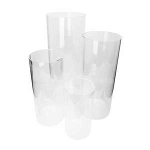Party Event Luxury Round <b>Acrylic</b> Plinth Stand Perspex Pedestal Pillars - Product Image 1