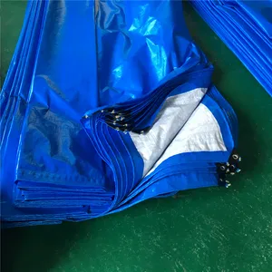 120g largura: 4m resistente à prova d' água pe tarpaulina revestida hdpe