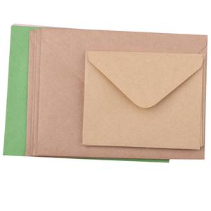 Kích Thước Tùy Chỉnh Tái Chế Phong Bì Giấy Thủ Công Phong Bì <span class=keywords><strong>Mini</strong></span> ECO Square Kraft Paper Phong Bì - Product Image 1
