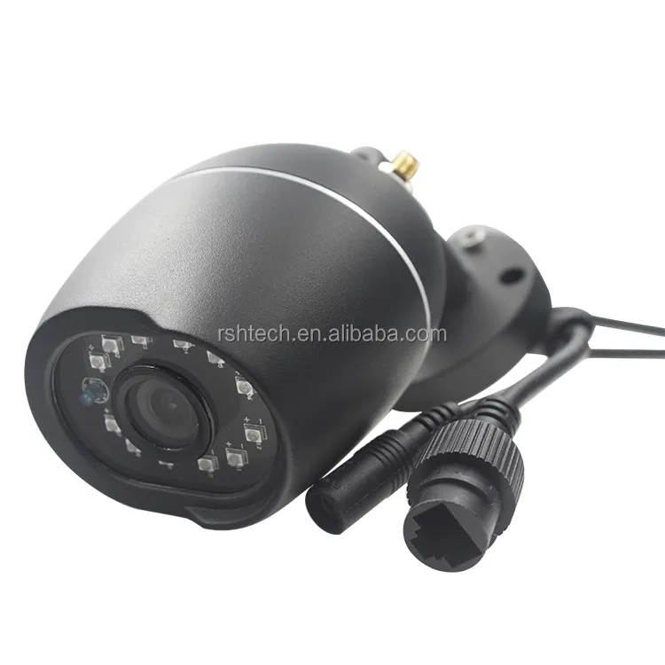 Câmera cctv de segurança hd com cartão sim, gsm lte, infravermelho, visão noturna, noonde disponível