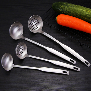 Cucchiaio per pentola calda cucchiaio da minestra in metallo in acciaio inossidabile per scaldavivande - Product Image 2