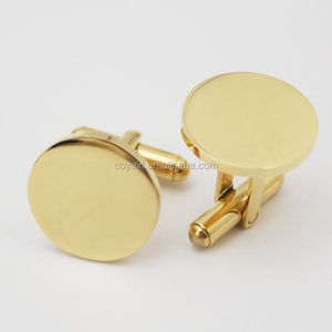 Nouveauté - Boutons <span class=keywords><strong>de</strong></span> manchette en acier inoxydable plaqué or 18 carats : motif <span class=keywords><strong>fleur</strong></span>-<span class=keywords><strong>de</strong></span>-lis, épingle <span class=keywords><strong>de</strong></span> revers tendance, cadeau pour amis - Product Image 5