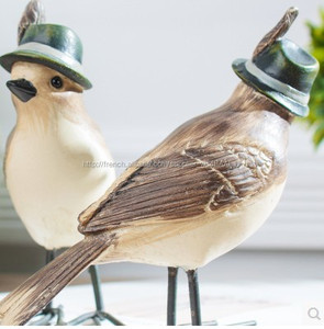 Pays d'amérique chapeau résine oiseaux - Product Image 3