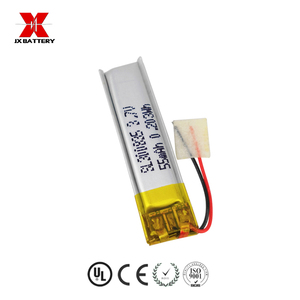 베스트 셀러 충전식 리 폴리머 배터리 300835 <span class=keywords><strong>3</strong></span>.7v 55mAh pcb - Product Image 4