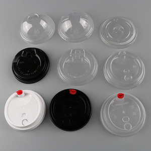 90mm disposable plastic cup lid cover universal coffee cup lid