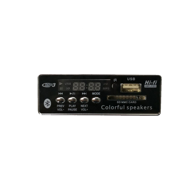 With SD MMC USB FM Bluetooth MP3 Decoder Module