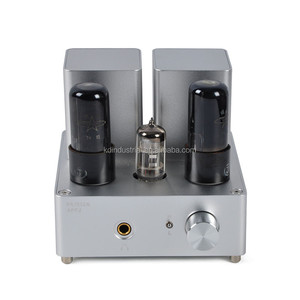 High Quality Mini Tube Headphone Amplifier 27W KD-6P6P <strong>Audio</strong> Tube Amplifier Black Auto Parts - Product Image 1