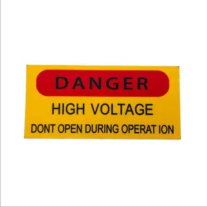 Custom Warning danger notice signs ,high voltage notice metal signs