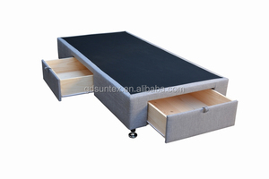 In Legno massello Tessuto Morbido Letto <span class=keywords><strong>Con</strong></span> Cassetto Per La Camera Da Letto Set - Product Image 5