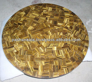 Tiger Eye Golden Shade Table Top - Product Image 1