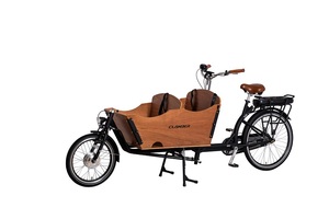 Vélo électrique à deux roues avec cadre en acier, <span class=keywords><strong>remorque</strong></span> pour transport sur cargaison, modèle - Product Image 2