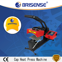 Vente directe d'usine, machine à presser à chaud pour chapeaux et casquettes, nouvelle conception de la marque Brisense
