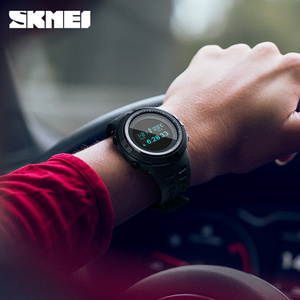 Nuevo Reloj Deportivo de Moda SKMEI 1360 para Hombre, Resistente al Agua, con Podómetro de Calorías, Reloj Digital LED de <span class=keywords><strong>Fitness</strong></span>, Brújula, Reloj de Pulsera de Lujo - Product Image 3