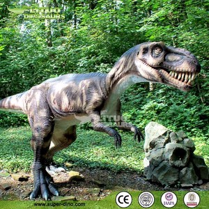 Dinosaurus animatronik Allosaurus dalam ruangan untuk pusat perbelanjaan taman petualangan taman trampolin taman peralatan taman logam - Product Image 4