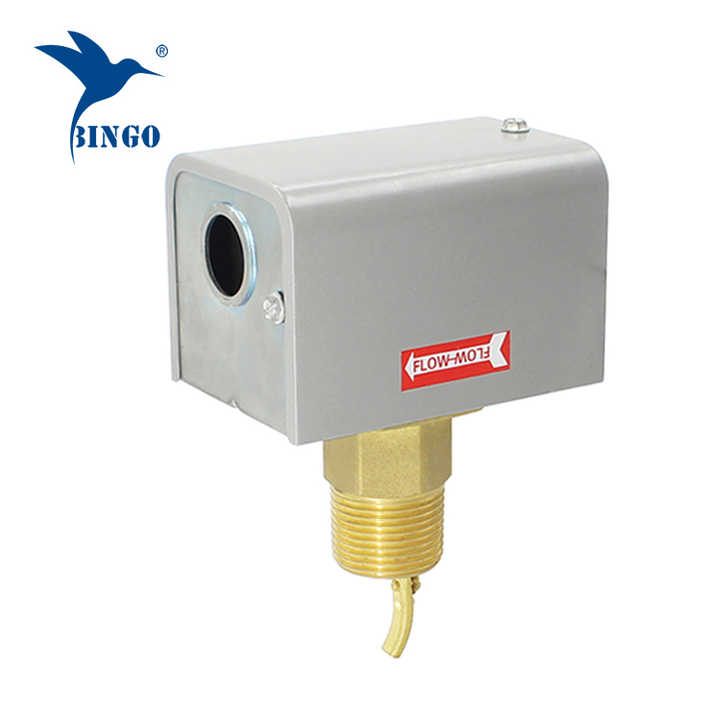 Electrical Paddle Type Water Flow Switch Heater Water Brass Plastic Flow Switch