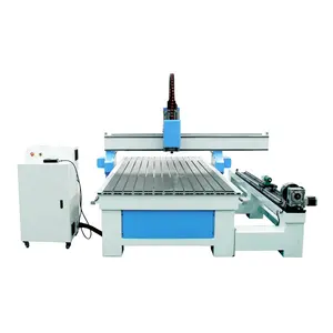 ไม้และMDFเครื่องตัดCNC 4แกนCNC Router