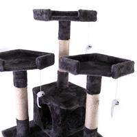 Tour d'arbre à chat de 67 pouces, meuble à gratter, maison de jeu pour chat, 2019
