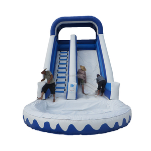 YOJA OEM Nouveauté Arrivée Glissade Aquatique Gonflable Bleue pour Adultes et Enfants, Grande <span class=keywords><strong>Piscine</strong></span> Gonflable <span class=keywords><strong>Pas</strong></span> Chère pour <span class=keywords><strong>Location</strong></span> ou Vente - Product Image 4