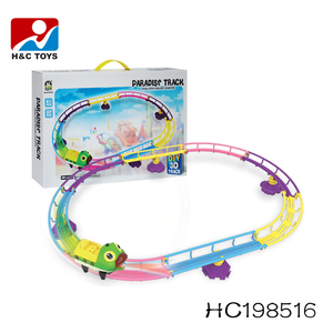 Niños loco pilas <span class=keywords><strong>pista</strong></span> mini paraíso Roller Coaster juguetes con tren HC198511 - Product Image 6