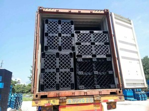 Pallet in Plastica 100% Riciclata HDPE Economico Monouso Impilabile per Agricoltura, Supermercati, ecc. - Product Image 5