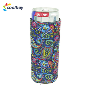 Neoprene Zip Up thăng hoa sử dụng nhôm Camo bia xe đạp chai gel có thể Cooler chủ miễn phí vận chuyển - Product Image 3