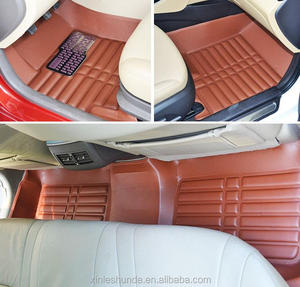 In Pelle di qualità Modellato Tappetini IN PVC Non-slip <span class=keywords><strong>Mat</strong></span> Car - Product Image 5