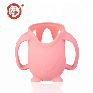 BPA-freie Baby flasche aus Stroh glas mit Silikon hülle - Product Image 6