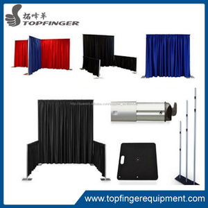 New design portable curtain drape and pole for event - Product Image 3