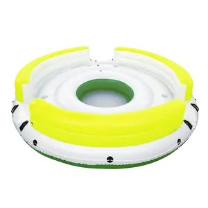 Inflatable Marina Breeze Island Lake Raft Float ในตัว Cooler