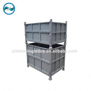 Katlanır çelik palet kutusu metal lojistik konteyner taşıma STILLAGE GITTERBOX - Product Image 3