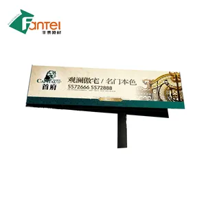 2020 Verkoop Stof Textiel Groothandel Fabrikant 280gsm (8 Oz) 200D * 300D 18*12 Gelamineerd Glossy Pvc Flex Banner